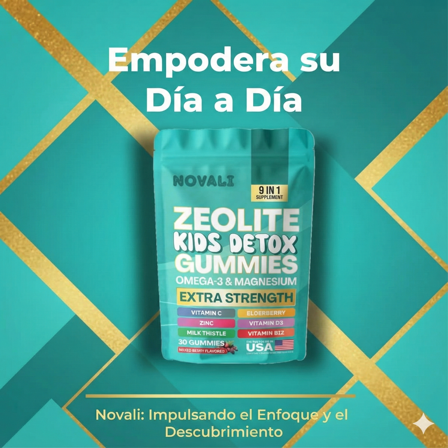 Zeolite Novali | Las Gomitas Detox para Niños #1 en Argentina